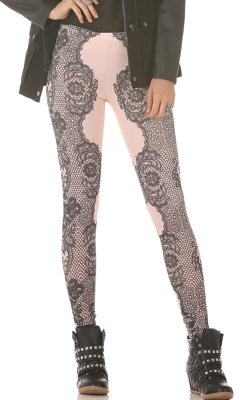 Product image for TRIPPING LACE LEGGINGS