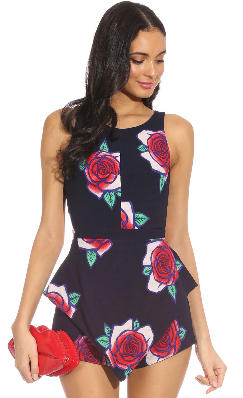 Picture FLORAL AFFAIR PLAYSUIT. Source: https://media-img.lucyinthesky.com/data/Apr14_1/850xAUTO/0Y5A8018.JPG