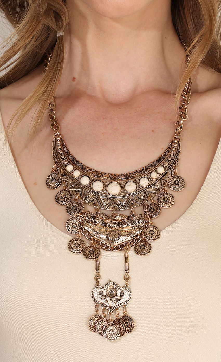 Picture Aztec Inspired Statement Necklace. Source: https://media-img.lucyinthesky.com/data/Apr15_2/850xAUTO/0Y5A3985.JPG