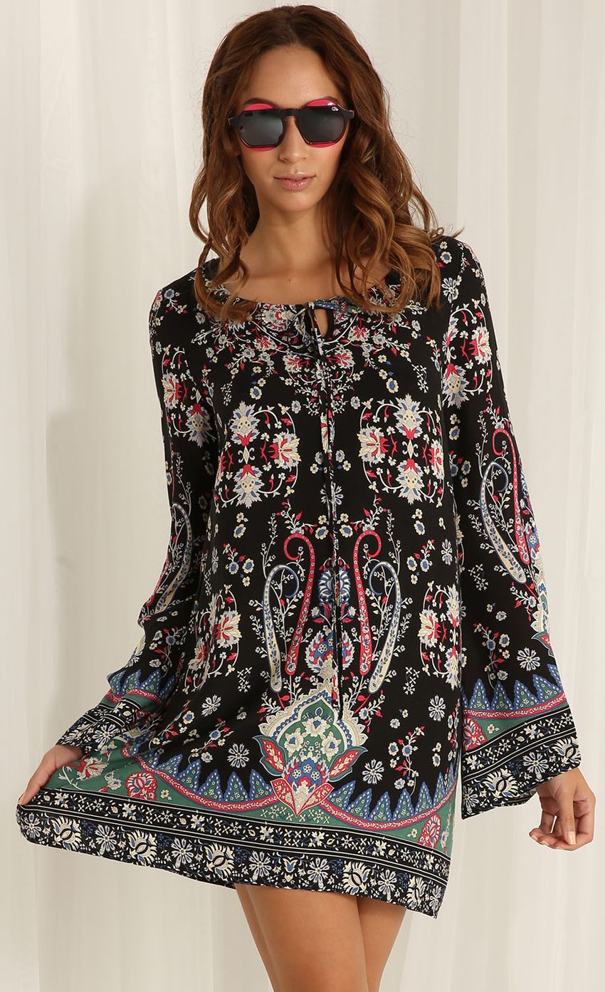 Picture Long Sleeved Boho Dress. Source: https://media-img.lucyinthesky.com/data/Apr15_2/850xAUTO/0Y5A5300F.JPG