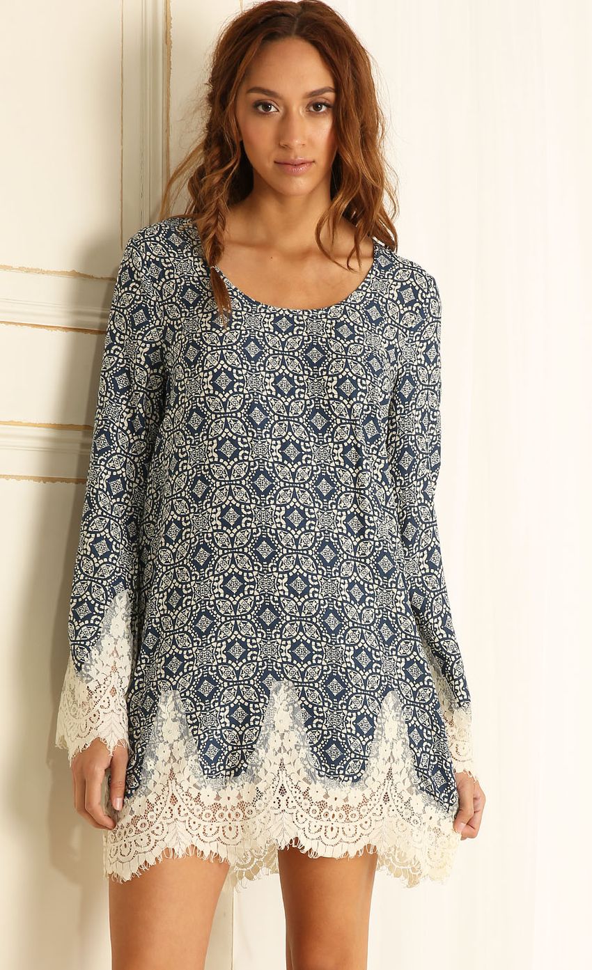 Picture Lacy Print Shift Dress. Source: https://media-img.lucyinthesky.com/data/Apr15_2/850xAUTO/0Y5A8504.JPG