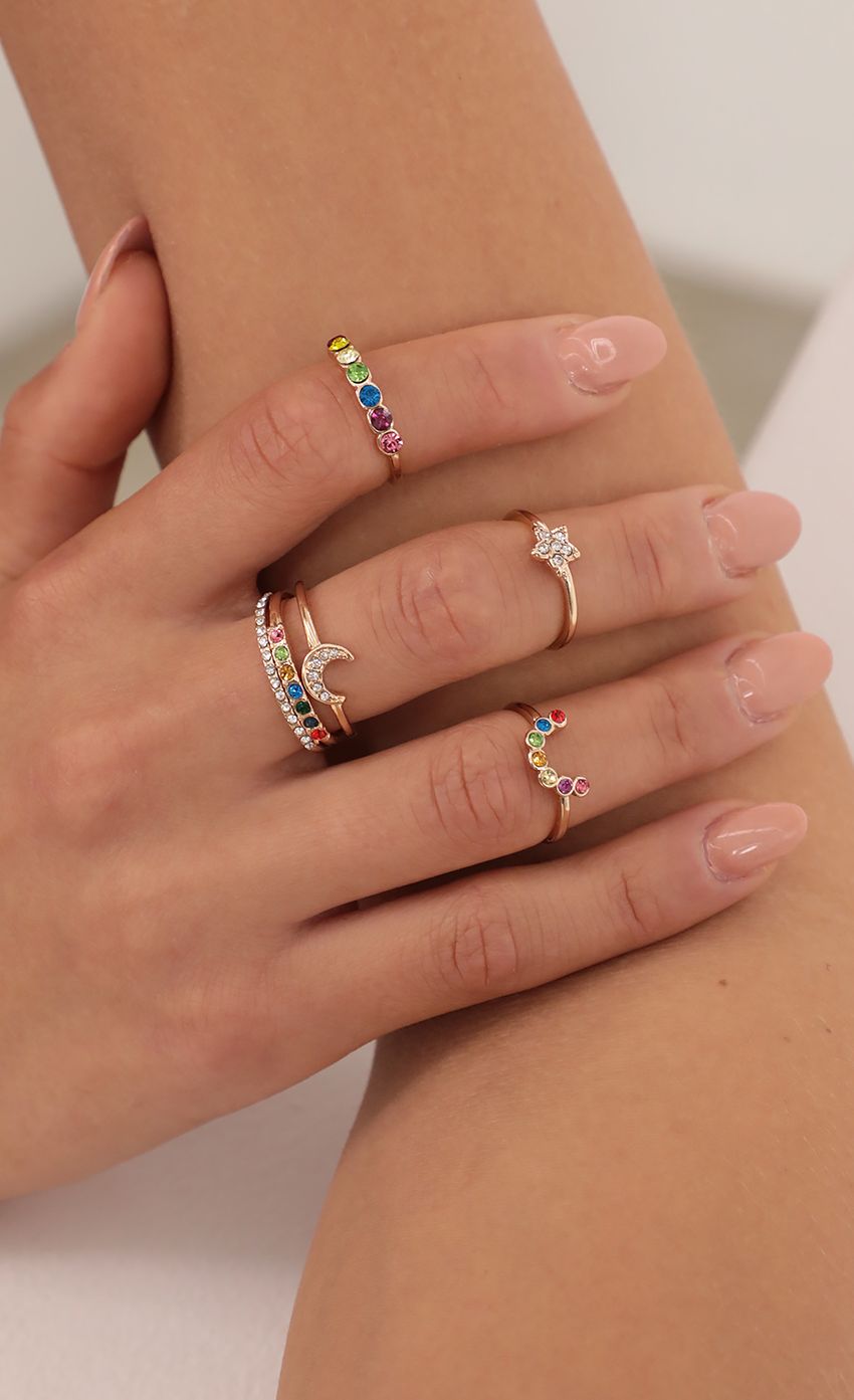 Picture Rainbow Pave Ring Set. Source: https://media-img.lucyinthesky.com/data/Apr21_1/850xAUTO/AT2A0681.JPG