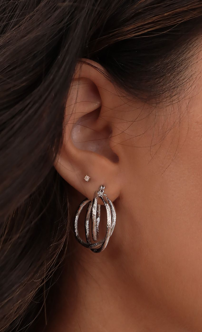 Picture Matte Interlocking Hoops in Silver. Source: https://media-img.lucyinthesky.com/data/Apr21_1/850xAUTO/AT2A1182.JPG