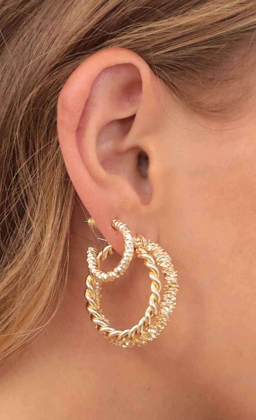 Picture Three Pair Hoop Set in Gold. Source: https://media-img.lucyinthesky.com/data/Apr21_1/850xAUTO/AT2A1996.JPG