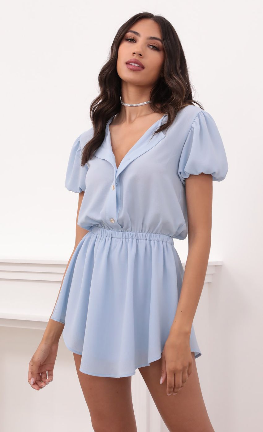 Picture Button Down Dress in Light Blue. Source: https://media-img.lucyinthesky.com/data/Apr21_2/850xAUTO/1V9A3467.JPG