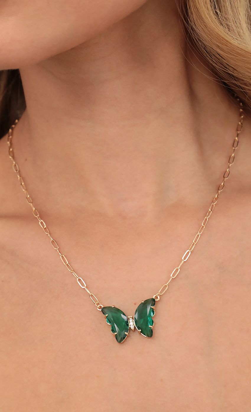 Picture Emerald Butterfly Necklace. Source: https://media-img.lucyinthesky.com/data/Apr21_2/850xAUTO/AT2A2047.JPG