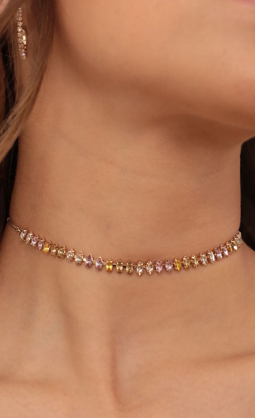 Picture Rose Multi Marquise Choker. Source: https://media-img.lucyinthesky.com/data/Apr21_2/850xAUTO/AT2A7055.JPG