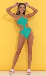 Picture One Piece Swimsuit in Green Heart. Source: https://media-img.lucyinthesky.com/data/Apr22_2/150xAUTO/1V9A39751.JPG