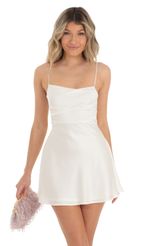 Picture A-Line Dress in White. Source: https://media-img.lucyinthesky.com/data/Apr23/150xAUTO/0443f692-3dab-45c2-8ef0-52ec628d1908.jpg