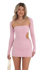 Picture Removable Long Sleeve Two Piece Set in Pink. Source: https://media-img.lucyinthesky.com/data/Apr23/150xAUTO/383b0c4e-b601-49a1-9152-90d3c4aa82fc.jpg