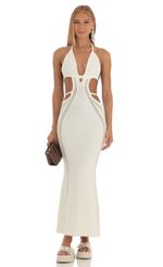 Picture Odell Crochet Maxi Dress in Ivory. Source: https://media-img.lucyinthesky.com/data/Apr23/150xAUTO/5fbff8f9-3e41-4560-b450-226cfeb03f60.jpg
