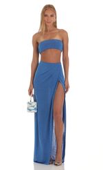 Picture Two Piece Skirt Set in Blue. Source: https://media-img.lucyinthesky.com/data/Apr23/150xAUTO/f6672a6a-12c8-4c6d-a307-943393374d1b.jpg