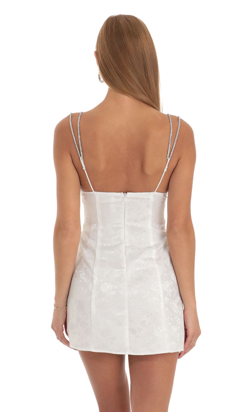 Picture Rhinestone Jacquard Dress in White. Source: https://media-img.lucyinthesky.com/data/Apr23/850xAUTO/09f4e574-028f-48cd-bdf9-2bd3a13cba2b.jpg