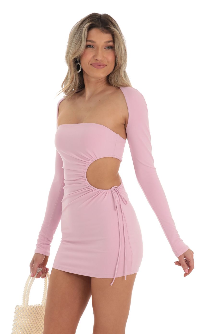 Picture Removable Long Sleeve Two Piece Set in Pink. Source: https://media-img.lucyinthesky.com/data/Apr23/850xAUTO/2e200cd8-9343-41b5-9e78-baed84d4e314.jpg