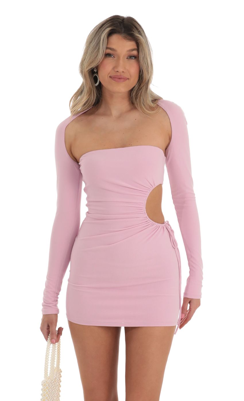 Picture Removable Long Sleeve Two Piece Set in Pink. Source: https://media-img.lucyinthesky.com/data/Apr23/850xAUTO/383b0c4e-b601-49a1-9152-90d3c4aa82fc.jpg