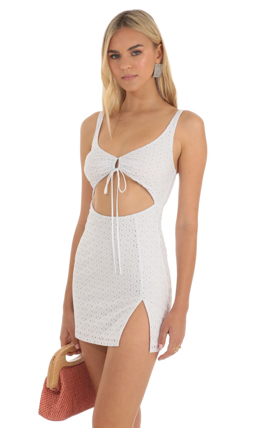 Picture Cutout Bodycon Dress in White. Source: https://media-img.lucyinthesky.com/data/Apr23/850xAUTO/700b890a-858f-4c7a-a7a9-af0f2f299d0b.jpg