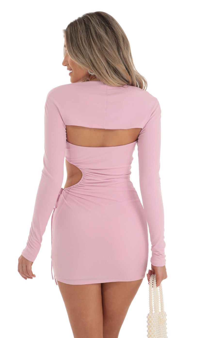 Picture Removable Long Sleeve Two Piece Set in Pink. Source: https://media-img.lucyinthesky.com/data/Apr23/850xAUTO/955d40b3-4f3e-48ce-8bc8-c80a1afbd380.jpg