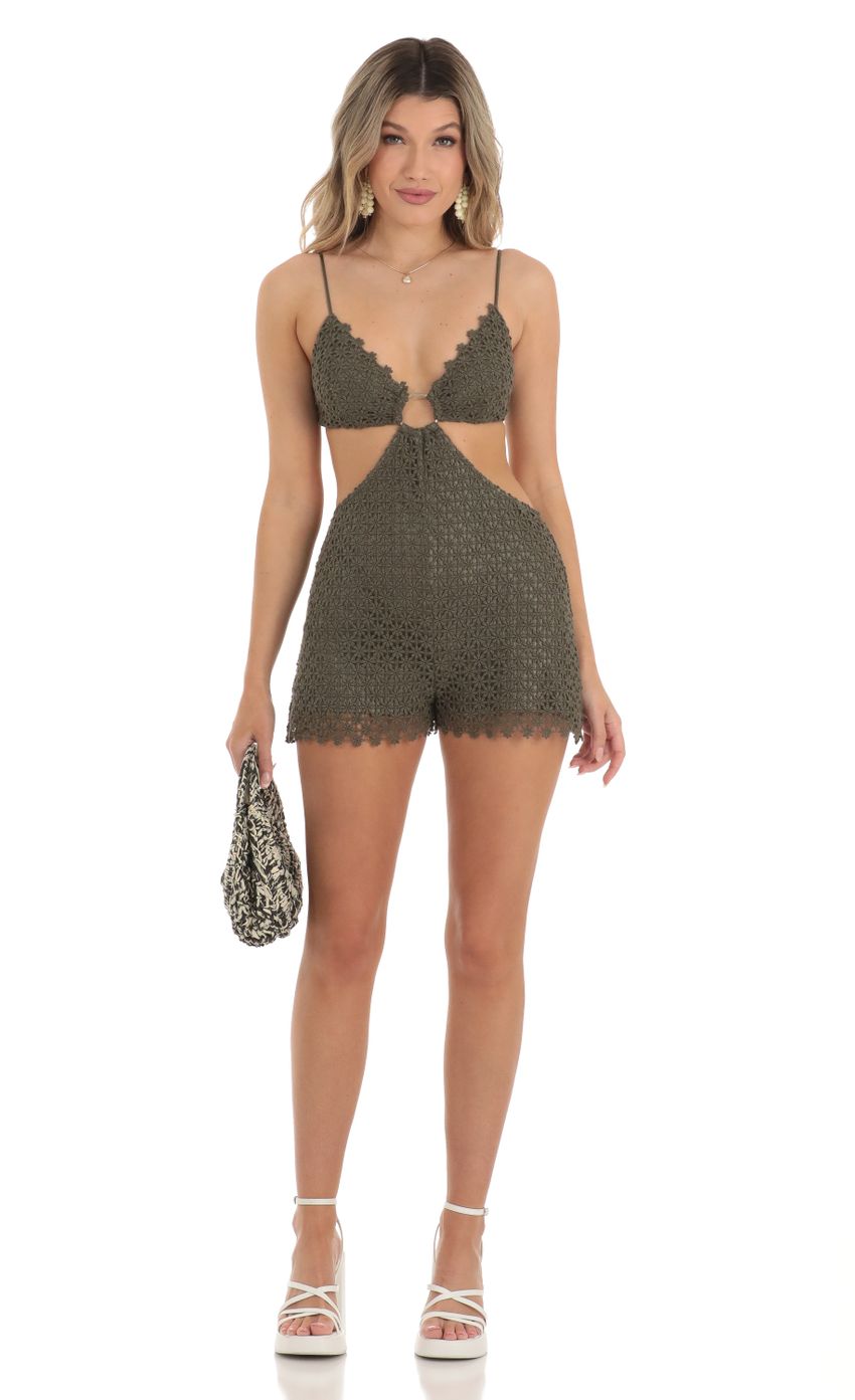 Picture Crochet Romper in Green. Source: https://media-img.lucyinthesky.com/data/Apr23/850xAUTO/9f517df6-9f76-4a01-aac1-7416f7a7173d.jpg