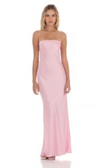 Picture Satin Open Back Maxi Dress in Pink. Source: https://media-img.lucyinthesky.com/data/Apr24/150xAUTO/381810e9-6cc1-4e4c-9e83-a9feab11991b.jpg