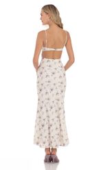 Picture Lace Floral Maxi Dress in White. Source: https://media-img.lucyinthesky.com/data/Apr24/150xAUTO/8d499489-10c6-4814-928c-de7d62bcb48f.jpg