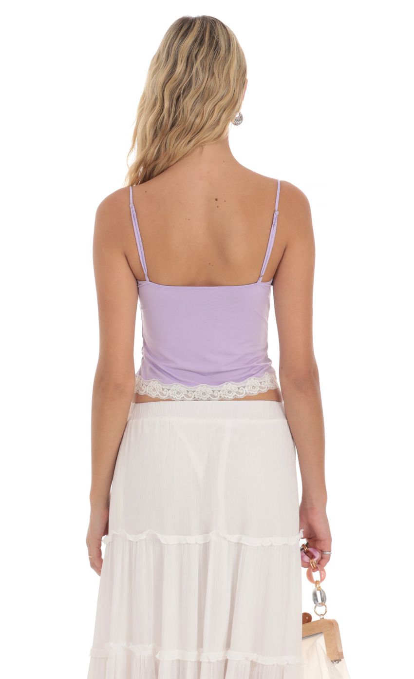 Picture Lace Trim Top in Lavender. Source: https://media-img.lucyinthesky.com/data/Apr24/850xAUTO/2650bd41-bf19-4ded-8773-9a90aca55d4f.jpg