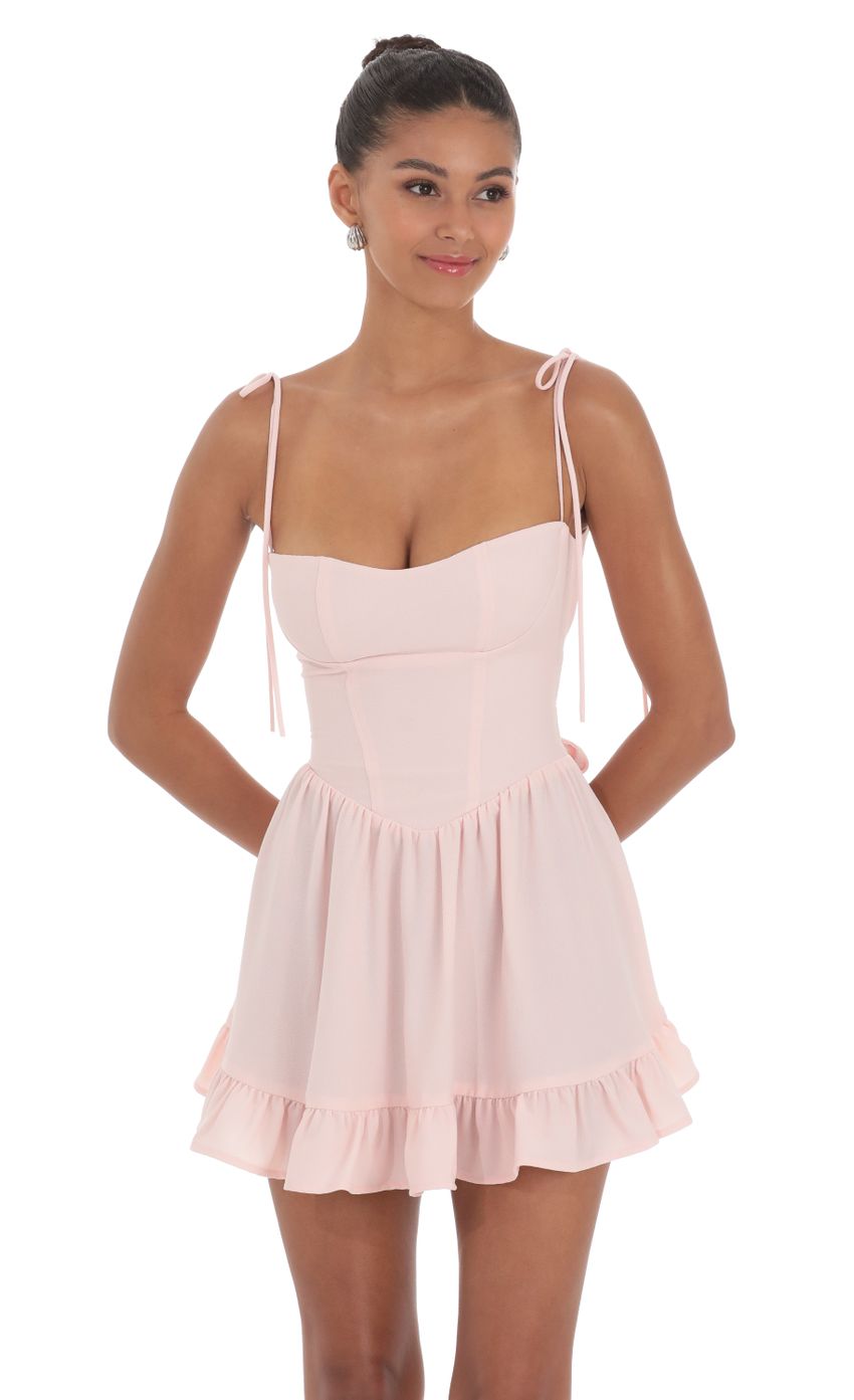 Picture Open Back Ruffle Dress in Pink. Source: https://media-img.lucyinthesky.com/data/Apr24/850xAUTO/2ddfb534-bf04-40d9-adde-a71cab73ef03.jpg