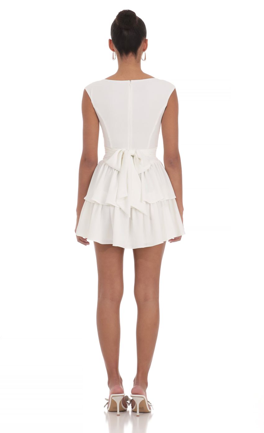 Picture Wide Strap Ruffle Dress in White. Source: https://media-img.lucyinthesky.com/data/Apr24/850xAUTO/a31557f5-451b-4ab7-80ad-a44491c29f29.jpg