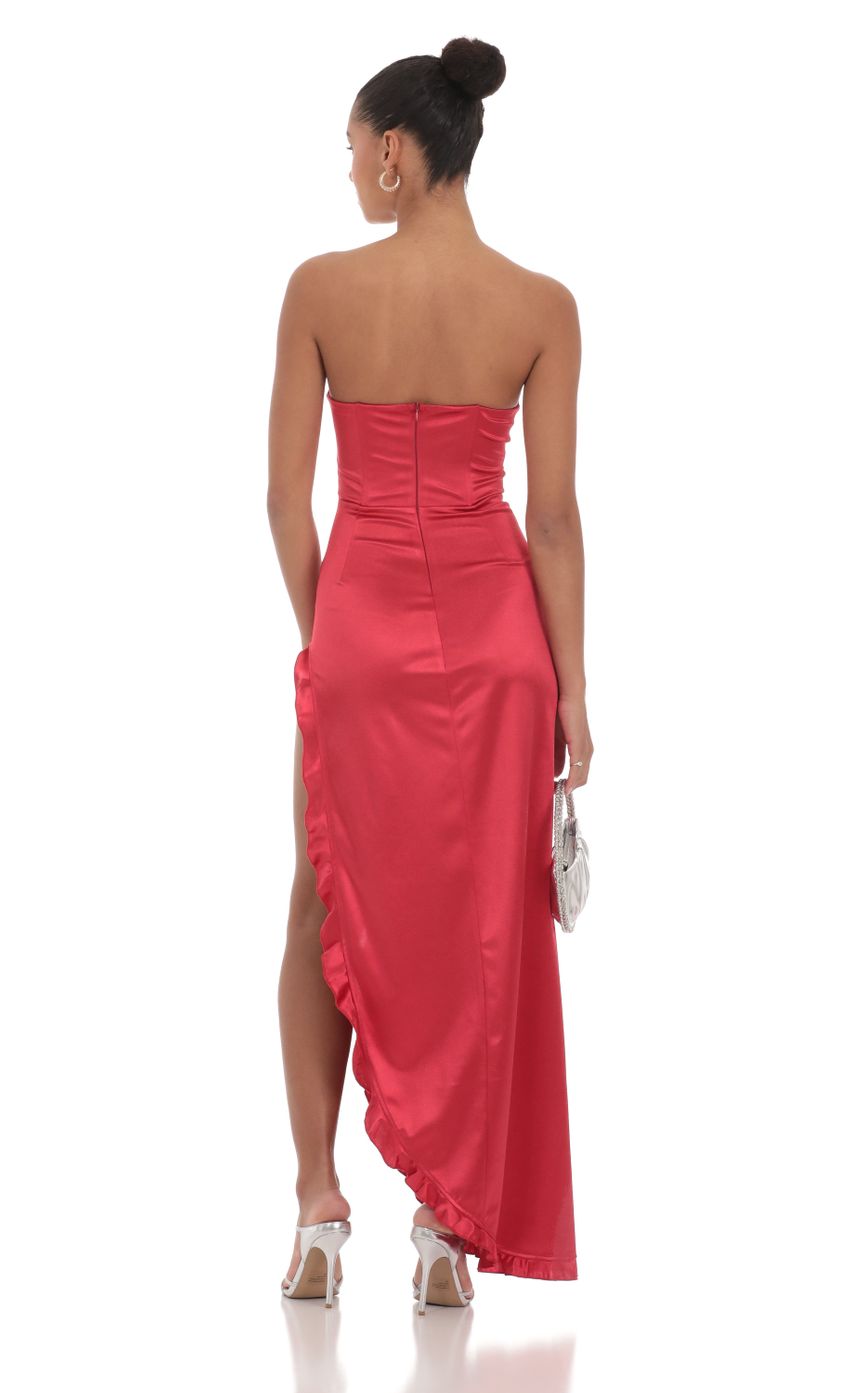 Picture Floral Satin Corset Maxi Dress in Red. Source: https://media-img.lucyinthesky.com/data/Apr24/850xAUTO/b1e6de64-7766-4358-b2d3-58f1184d3f21.jpg