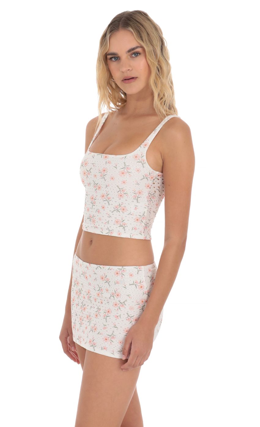Picture Eyelet Floral Two Piece Set in White. Source: https://media-img.lucyinthesky.com/data/Apr24/850xAUTO/da80dfba-1063-47ce-837b-83aa241c649c.jpg