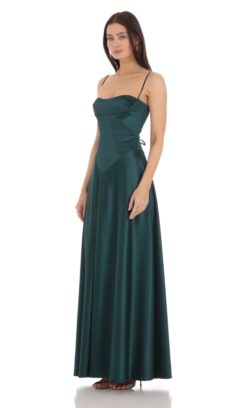 Picture Satin Square Neck Maxi Dress in Green. Source: https://media-img.lucyinthesky.com/data/Apr24/850xAUTO/e1811055-06ab-46a0-b5eb-b27a96b0515a.jpg