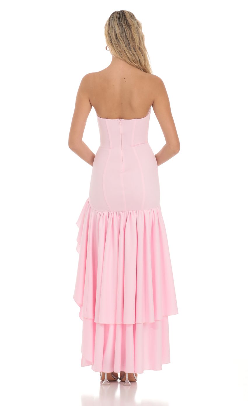 Picture Strapless Corset Maxi Dress in Pink. Source: https://media-img.lucyinthesky.com/data/Apr24/850xAUTO/f38ae179-73ac-424f-90ea-853bdacb17b1.jpg