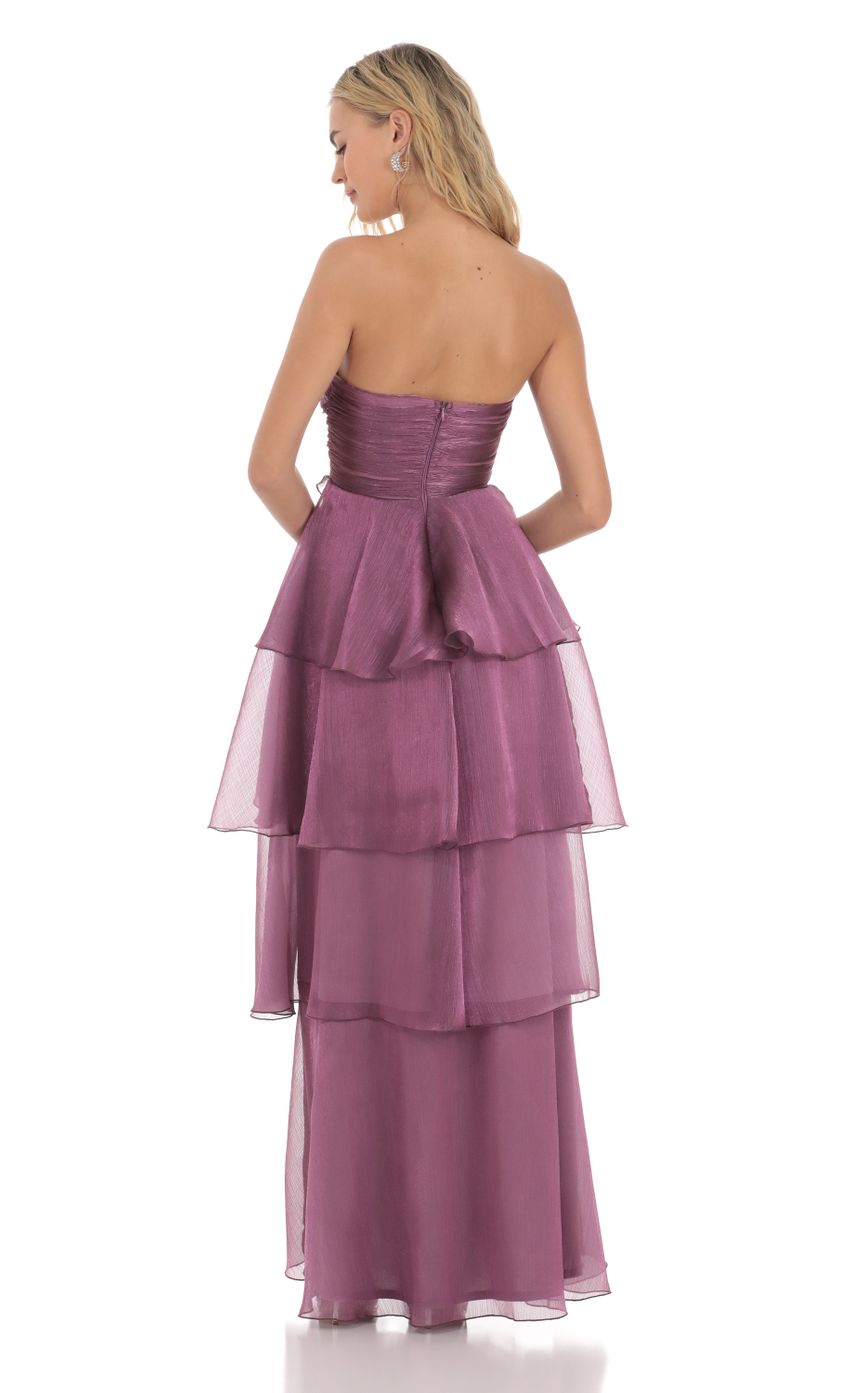 Picture Corset Ruffle Strapless Maxi Dress in Purple. Source: https://media-img.lucyinthesky.com/data/Apr24/850xAUTO/f5c90fca-ec4c-4065-afda-d8a488cb1b82.jpg