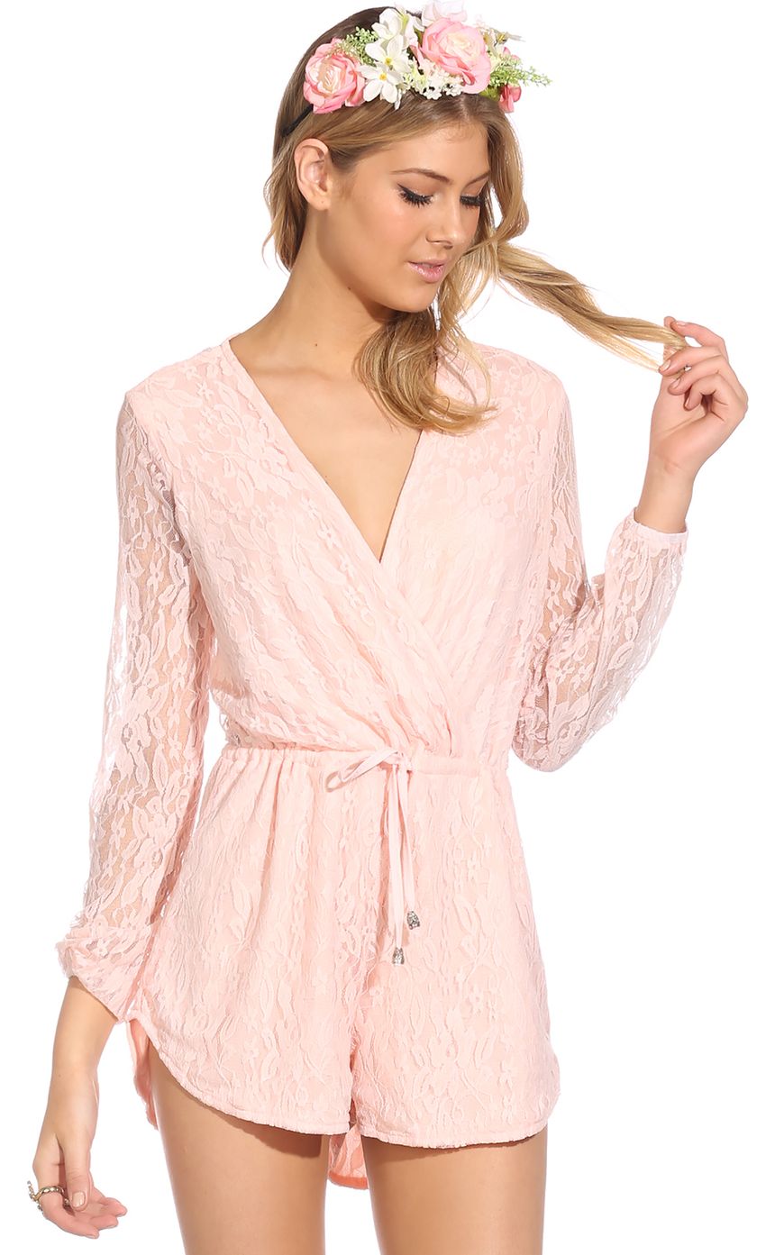 Picture TRUST YOUR HEART PLAYSUIT IN PINK. Source: https://media-img.lucyinthesky.com/data/Aug14_1/850xAUTO/0Y5A2391.JPG