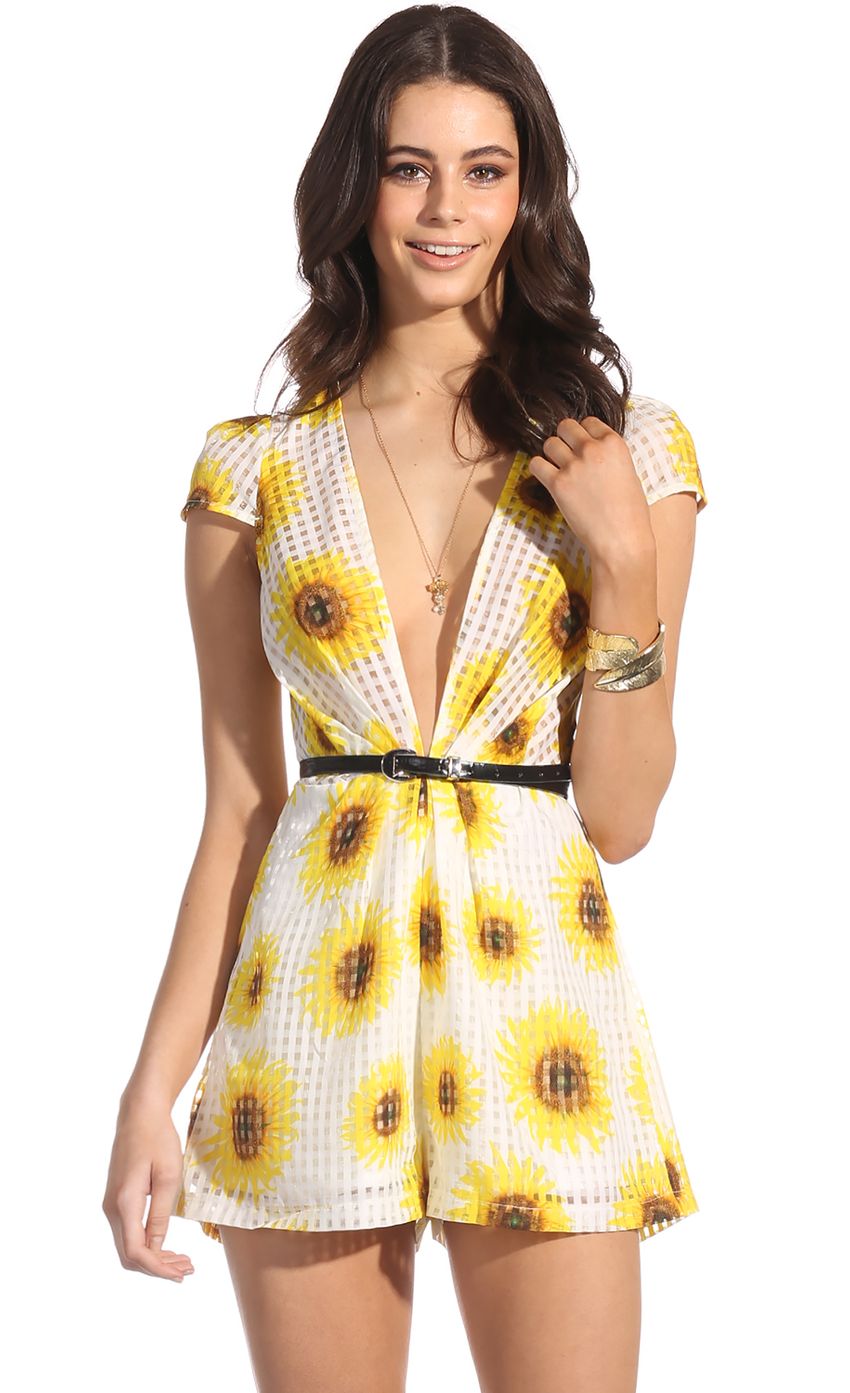 Picture SUNFLOWER STATE PLAYSUIT. Source: https://media-img.lucyinthesky.com/data/Aug14_2/850xAUTO/0Y5A9957.JPG