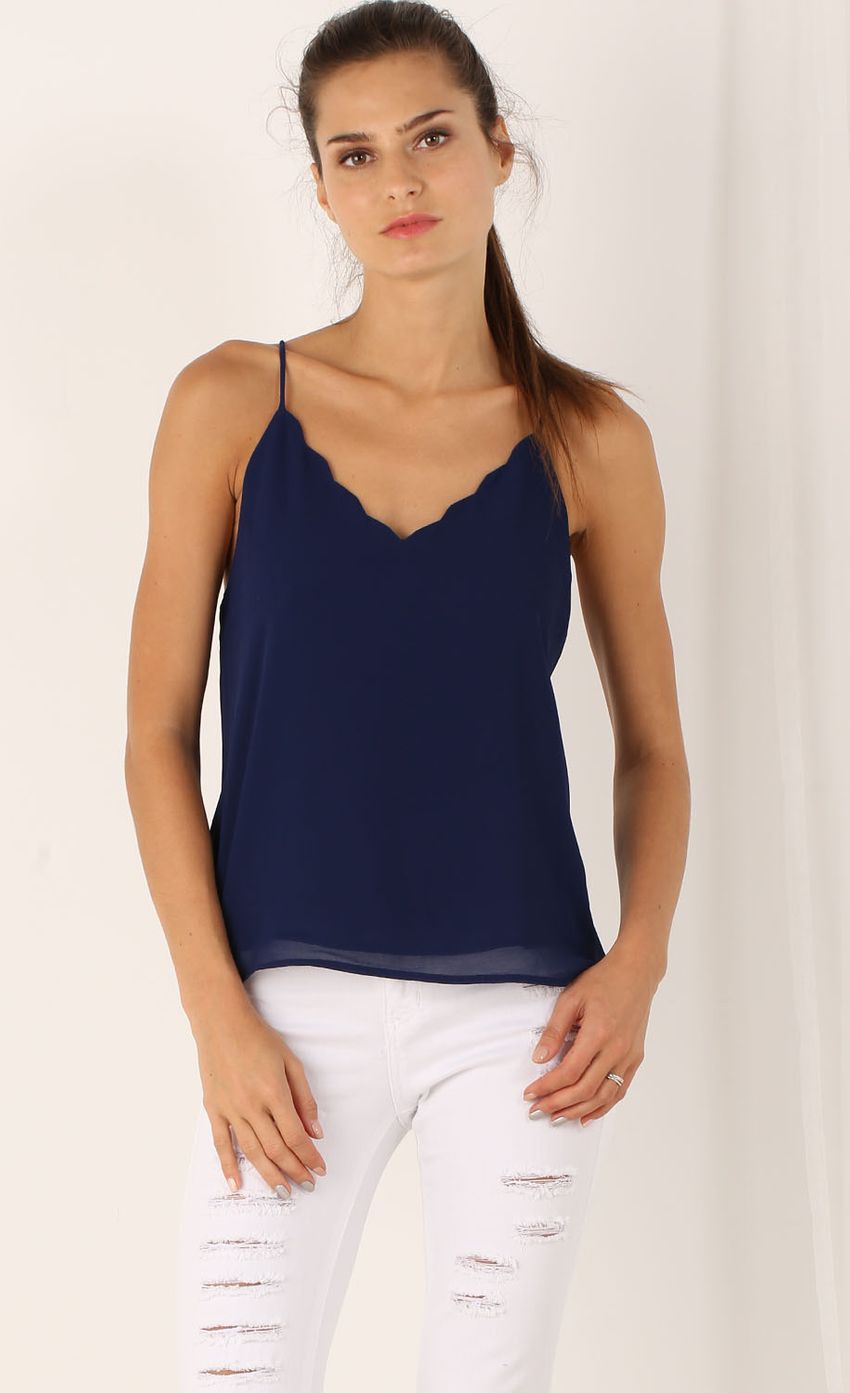 Picture Scalloped Tank Top In Navy. Source: https://media-img.lucyinthesky.com/data/Aug15_1/850xAUTO/0Y5A9947.JPG