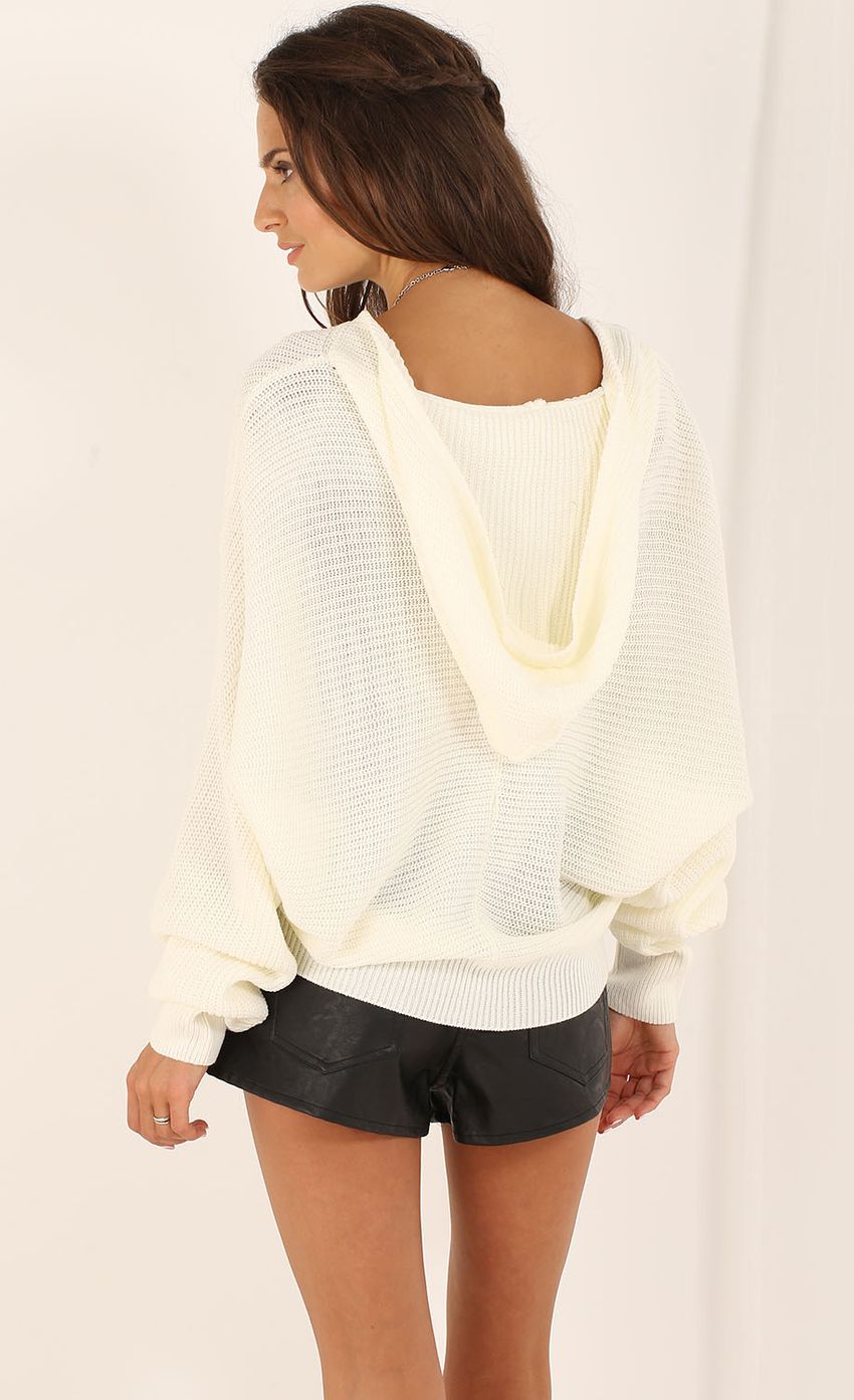 Picture Hooded Rib Knit Jumper in White. Source: https://media-img.lucyinthesky.com/data/Aug15_2/850xAUTO/0Y5A9149.JPG