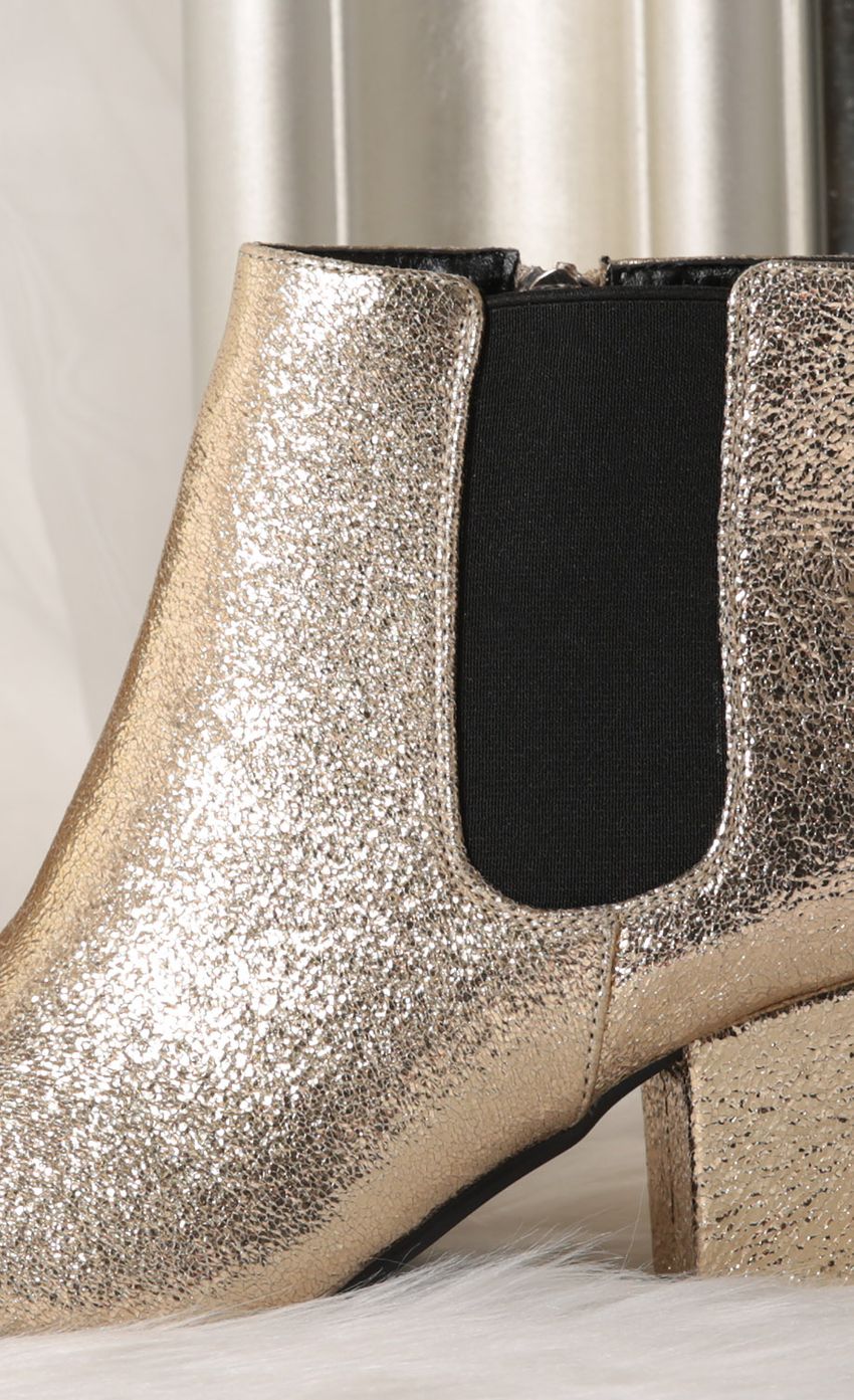 Picture Stay Gold Glitter Ankle Booties. Source: https://media-img.lucyinthesky.com/data/Aug17_2/850xAUTO/0Y5A2914S.JPG