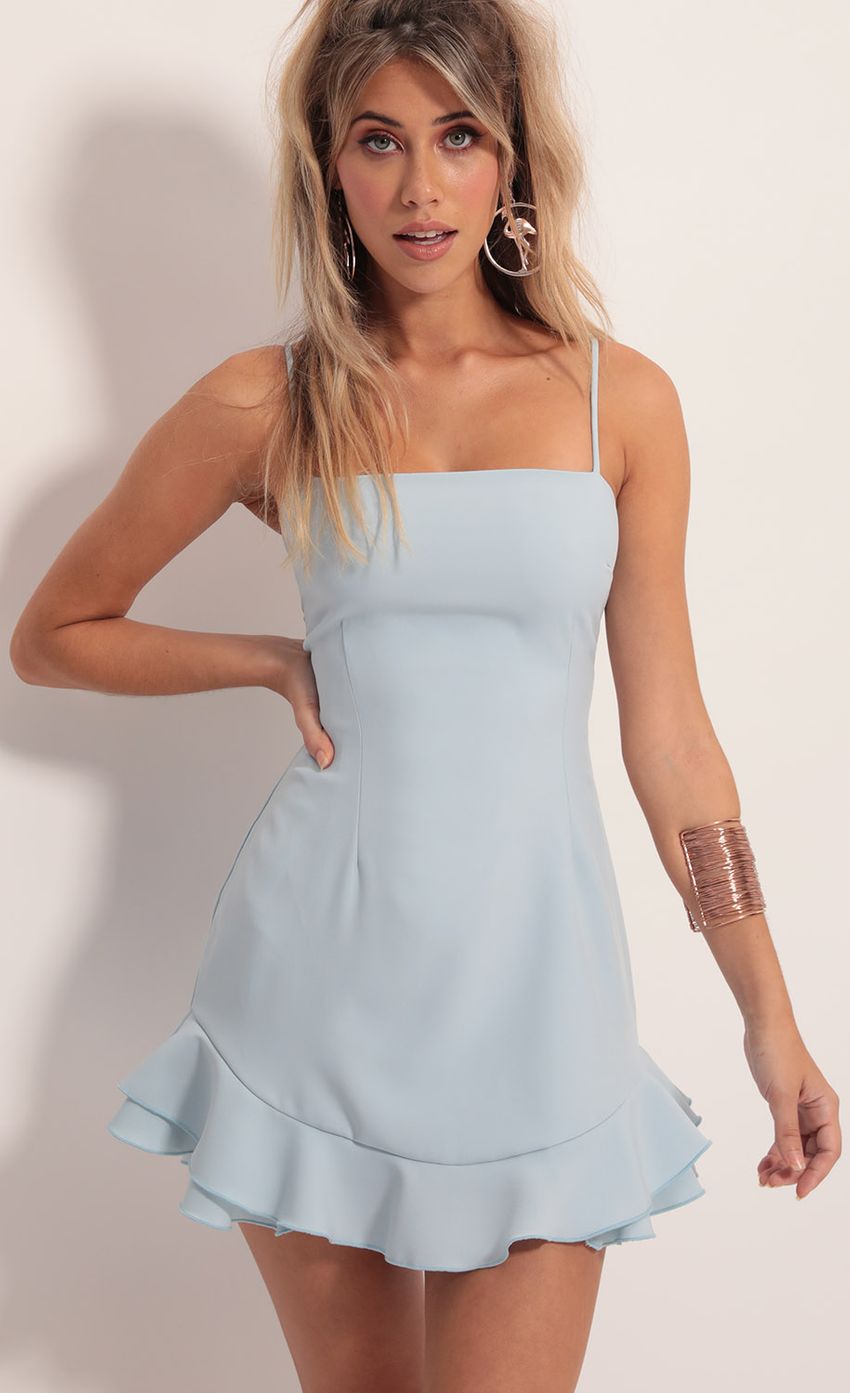 Picture Ruffle Dress In Light Blue. Source: https://media-img.lucyinthesky.com/data/Aug19_2/850xAUTO/781A7105.JPG