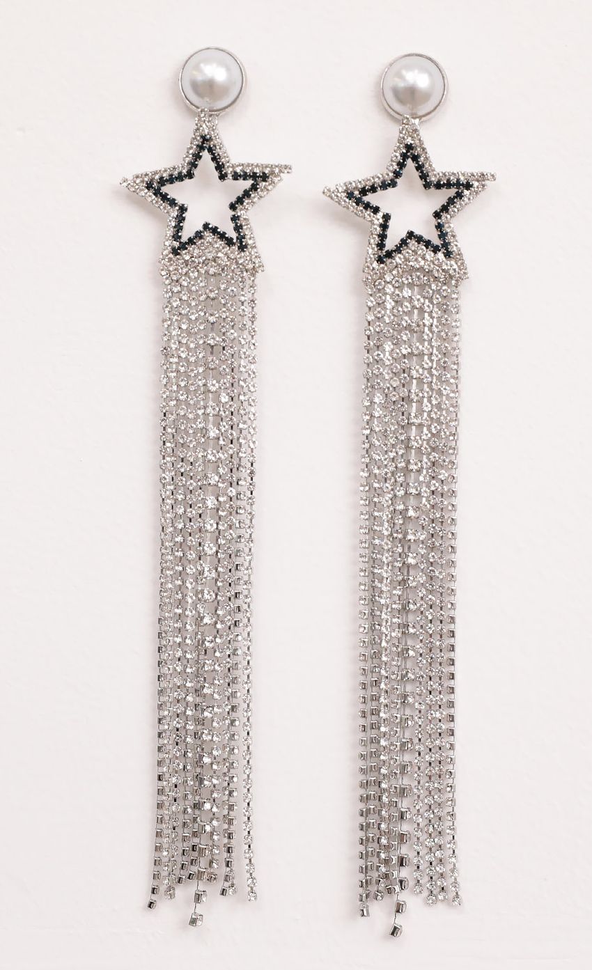 Picture Shooting Star Diamond Earrings In Silver. Source: https://media-img.lucyinthesky.com/data/Aug20_2/850xAUTO/781A81511.JPG
