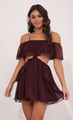 Picture Mesh Cutout Dress in Burgandy. Source: https://media-img.lucyinthesky.com/data/Aug21_1/150xAUTO/1V9A1851.JPG