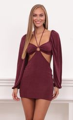 Picture Cutout Dress in Burgundy. Source: https://media-img.lucyinthesky.com/data/Aug21_2/150xAUTO/1V9A8581.JPG