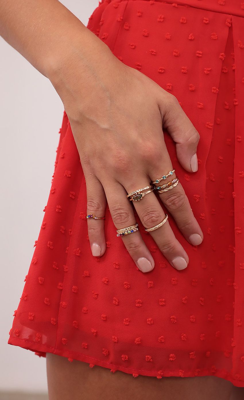 Picture Serenity Stackable Ring Set in Gold. Source: https://media-img.lucyinthesky.com/data/Aug21_2/850xAUTO/1V9A1387.JPG