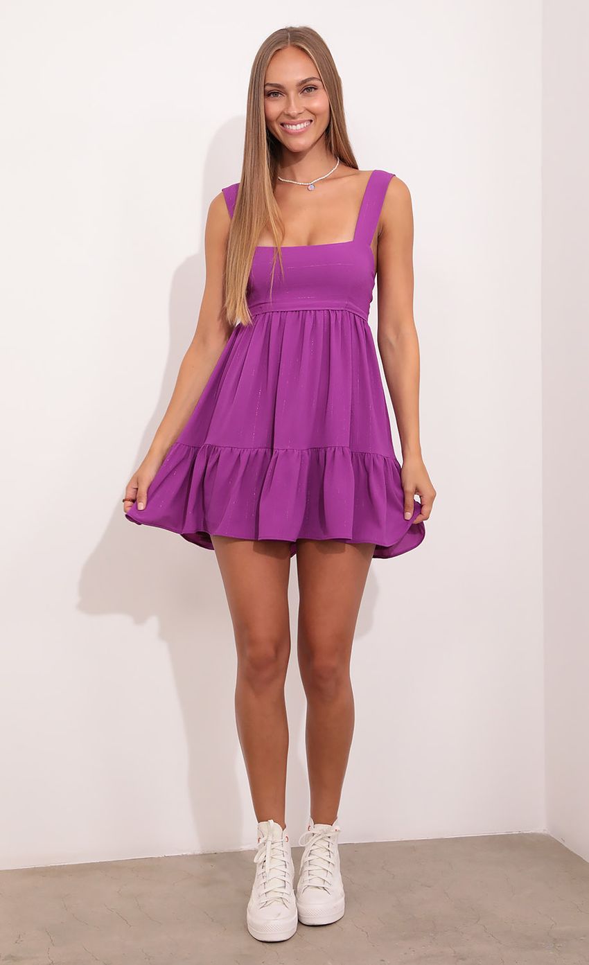 Picture Pinstripes Dress in Purple. Source: https://media-img.lucyinthesky.com/data/Aug21_2/850xAUTO/1V9A2521.JPG