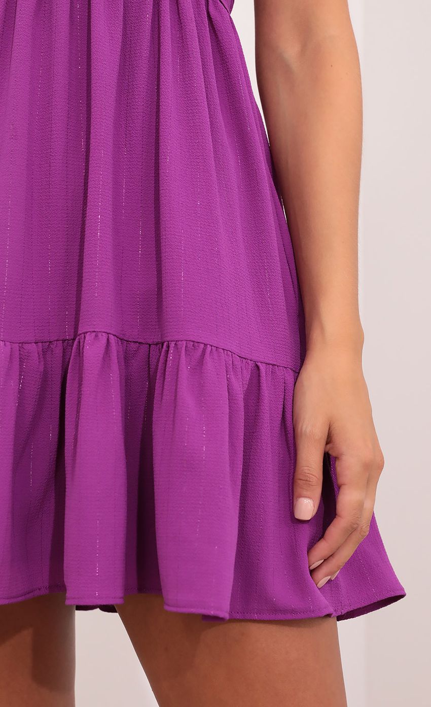 Picture Pinstripes Dress in Purple. Source: https://media-img.lucyinthesky.com/data/Aug21_2/850xAUTO/1V9A2633.JPG