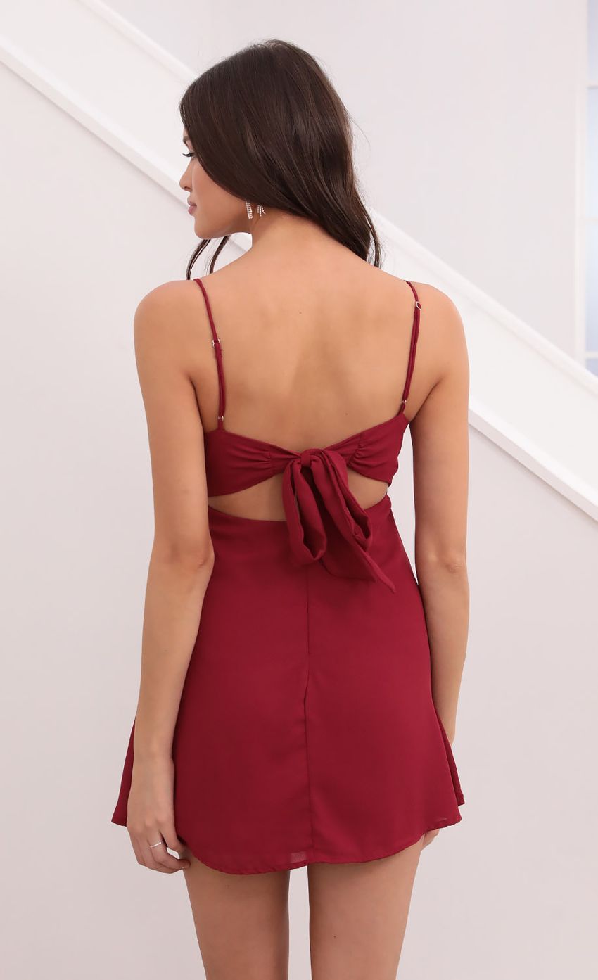 Picture Dress in Burgandy. Source: https://media-img.lucyinthesky.com/data/Aug21_2/850xAUTO/1V9A9769.JPG