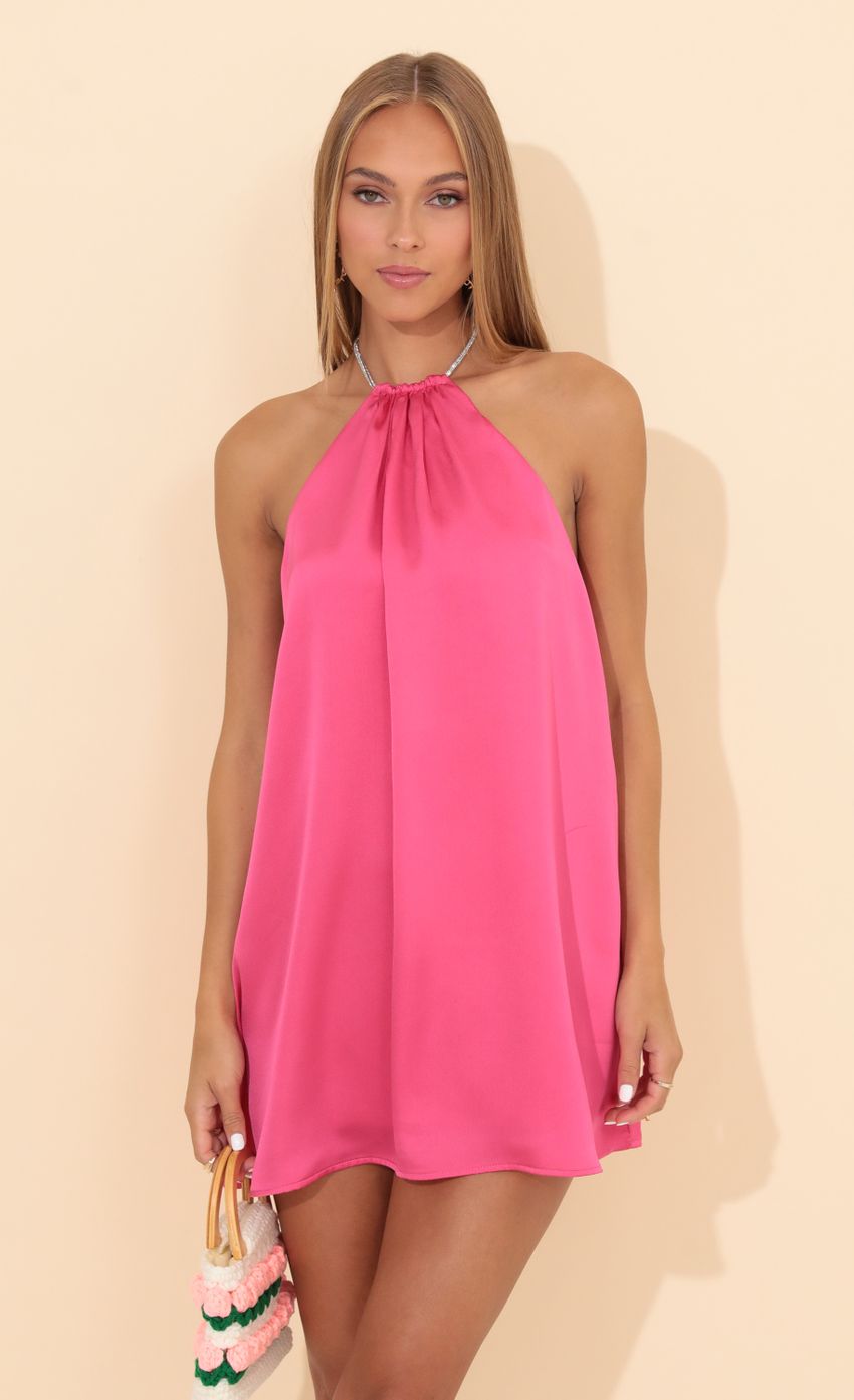 Picture Satin Open Back Dress in Pink. Source: https://media-img.lucyinthesky.com/data/Aug22/850xAUTO/57a0a14d-e9a9-4f22-a9ec-89dceaacbed6.jpg
