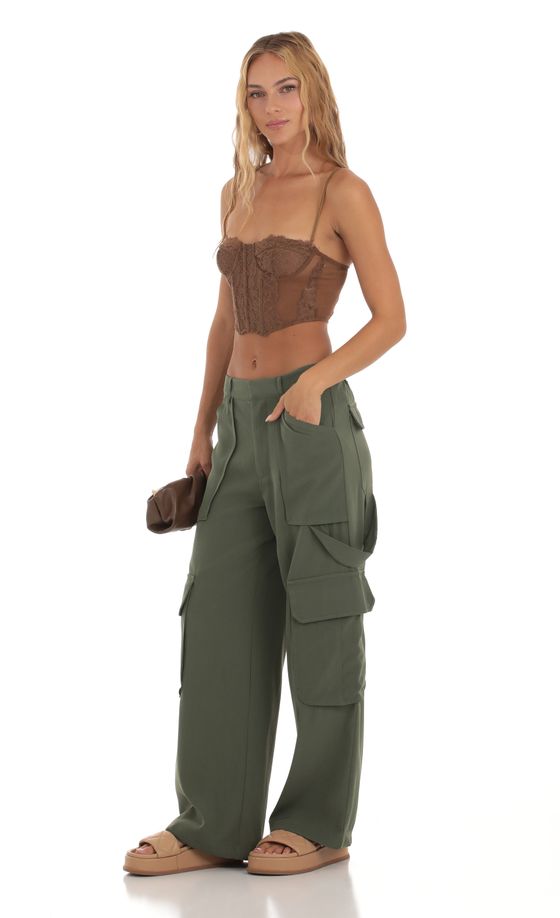 Cargo Pants in Green