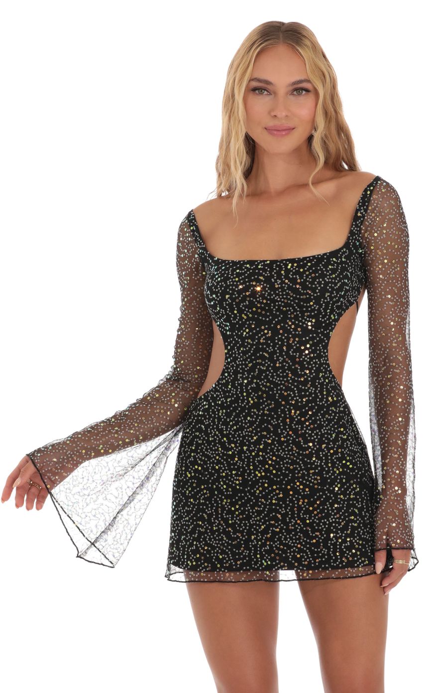 Picture Shimmer Dress in Black. Source: https://media-img.lucyinthesky.com/data/Aug23/850xAUTO/8be7943d-a2a9-4030-9f5b-3e1df1a59ab1.jpg