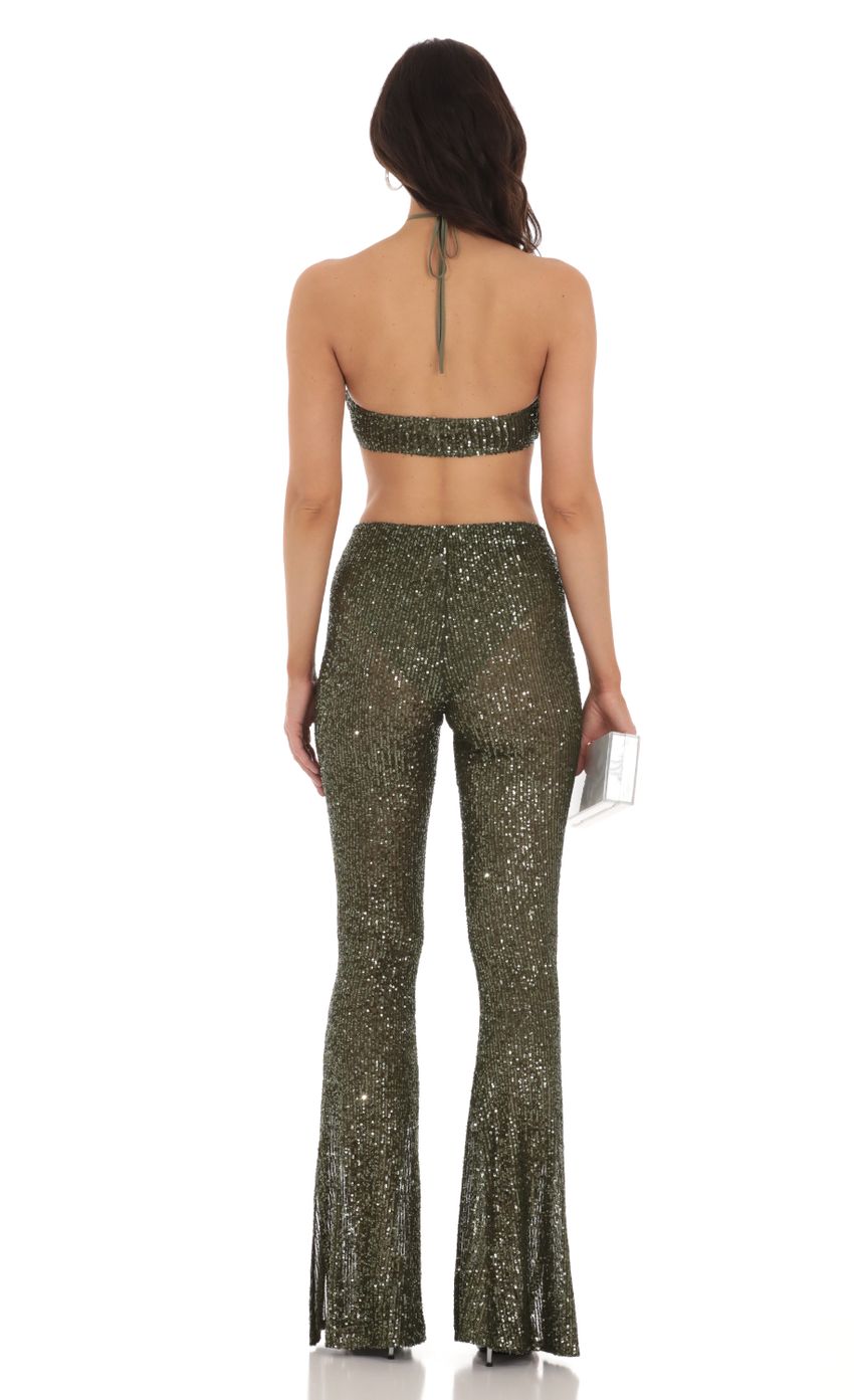 Picture Sequin Three Piece Set in Green. Source: https://media-img.lucyinthesky.com/data/Aug23/850xAUTO/9632a236-d2a4-4e5b-a03b-7ff22bbaa0a4.jpg