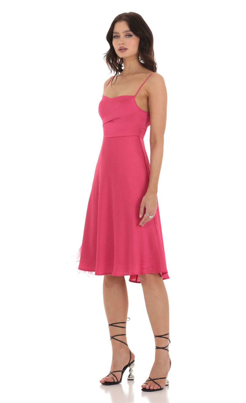 Picture Satin Midi Dress in Pink. Source: https://media-img.lucyinthesky.com/data/Aug23/850xAUTO/e3af9f59-ec7c-419f-8cf2-d08671023e56.jpg